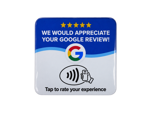 Review Card Supply NFC Google Review Card